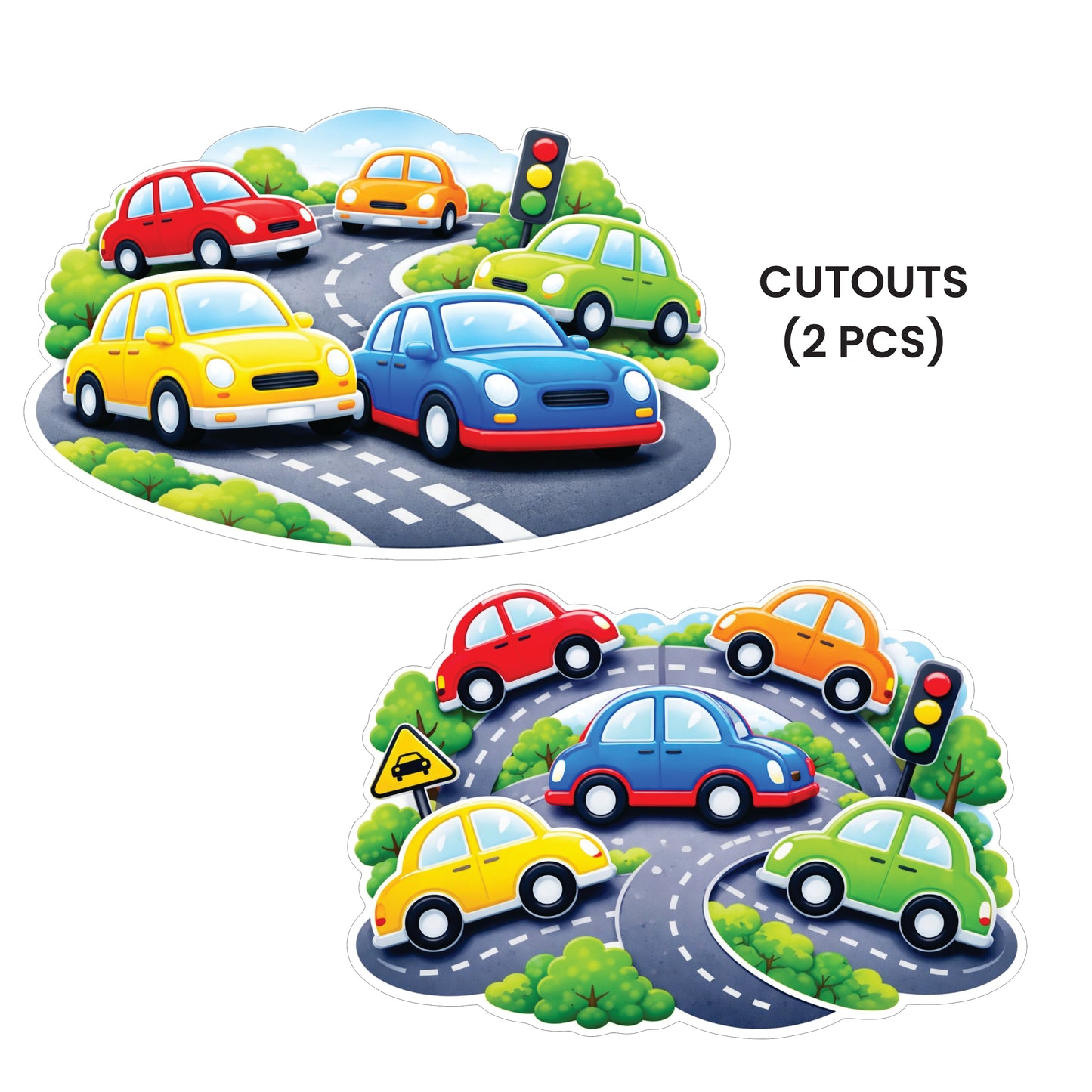 Car Theme – Cutout Pack (2 pcs)