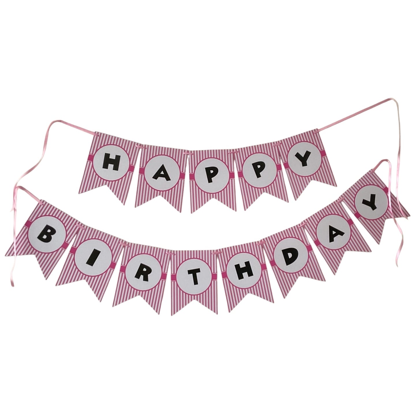 Minnie Mouse theme : Happy Birthday Banner.