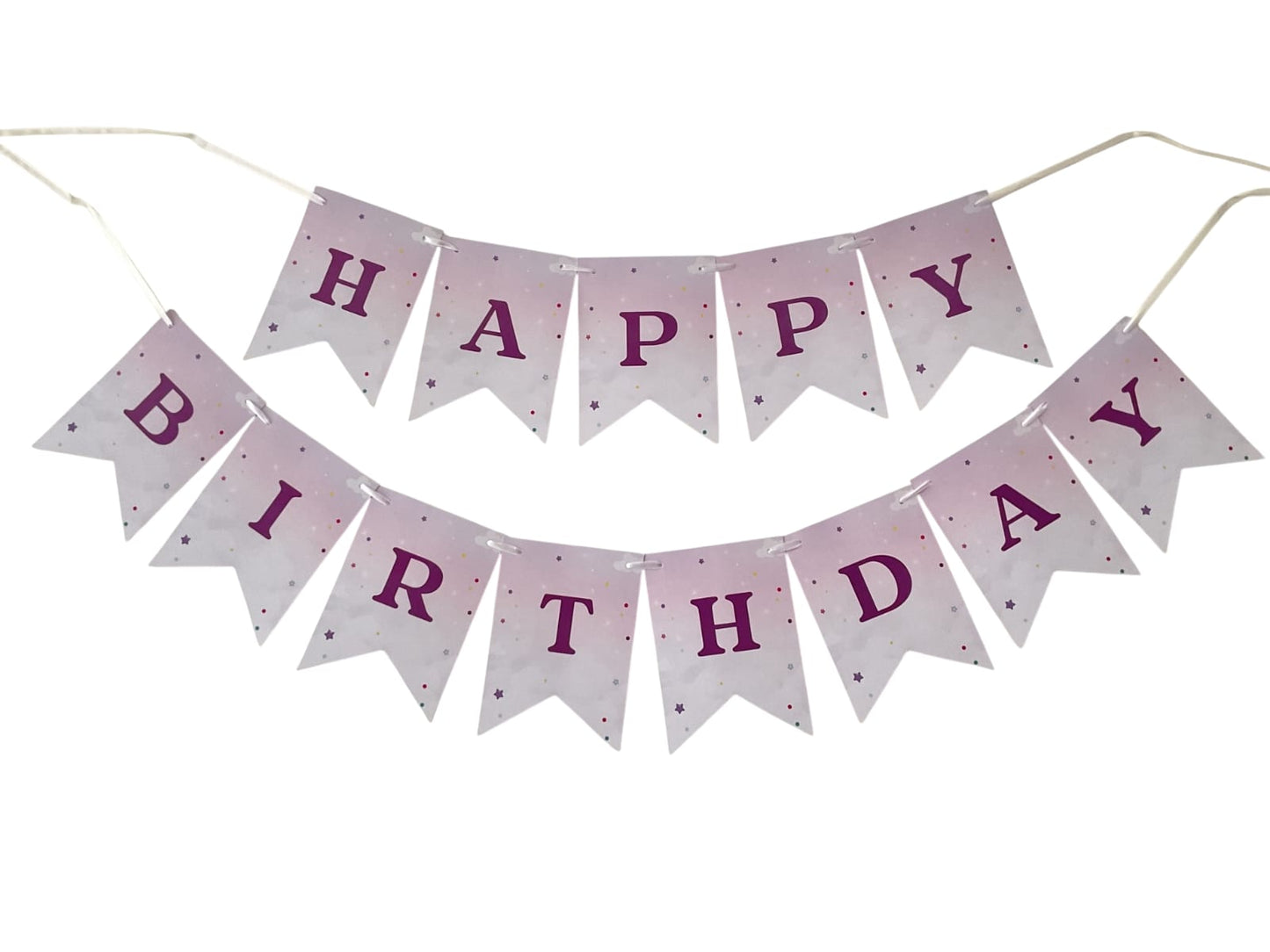 Unicorn theme : Happy Birthday Banner