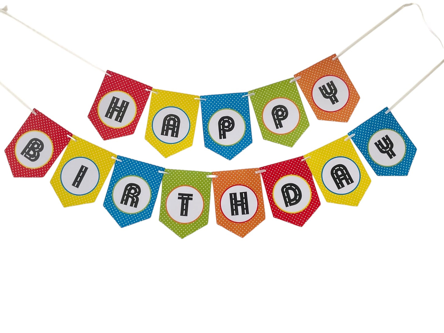Vehicle theme : Happy Birthday Banner