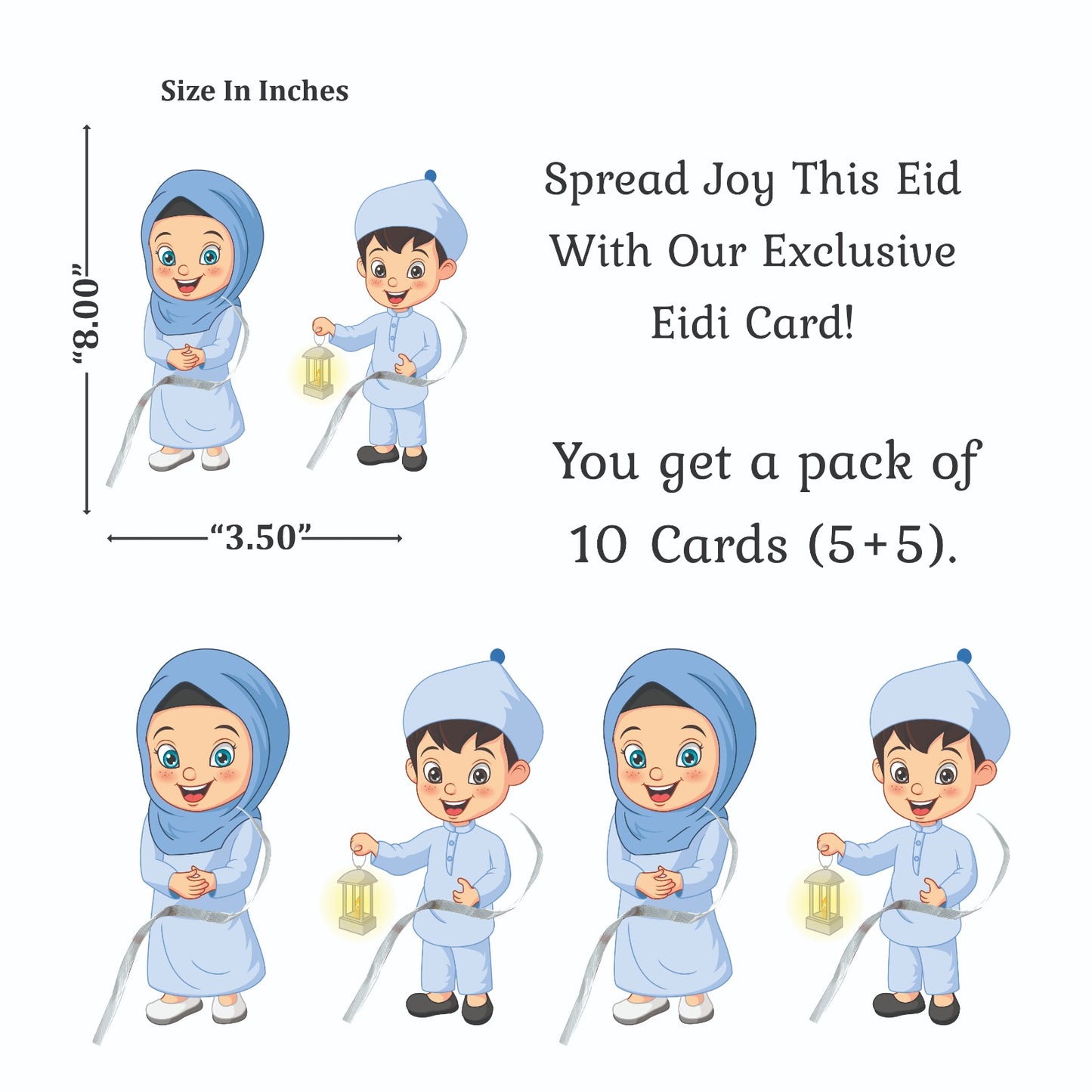 EIDI CARDS (MONEY HOLDER) - 5