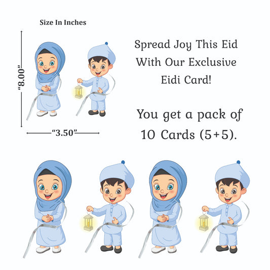 EIDI CARDS (MONEY HOLDER) - 5