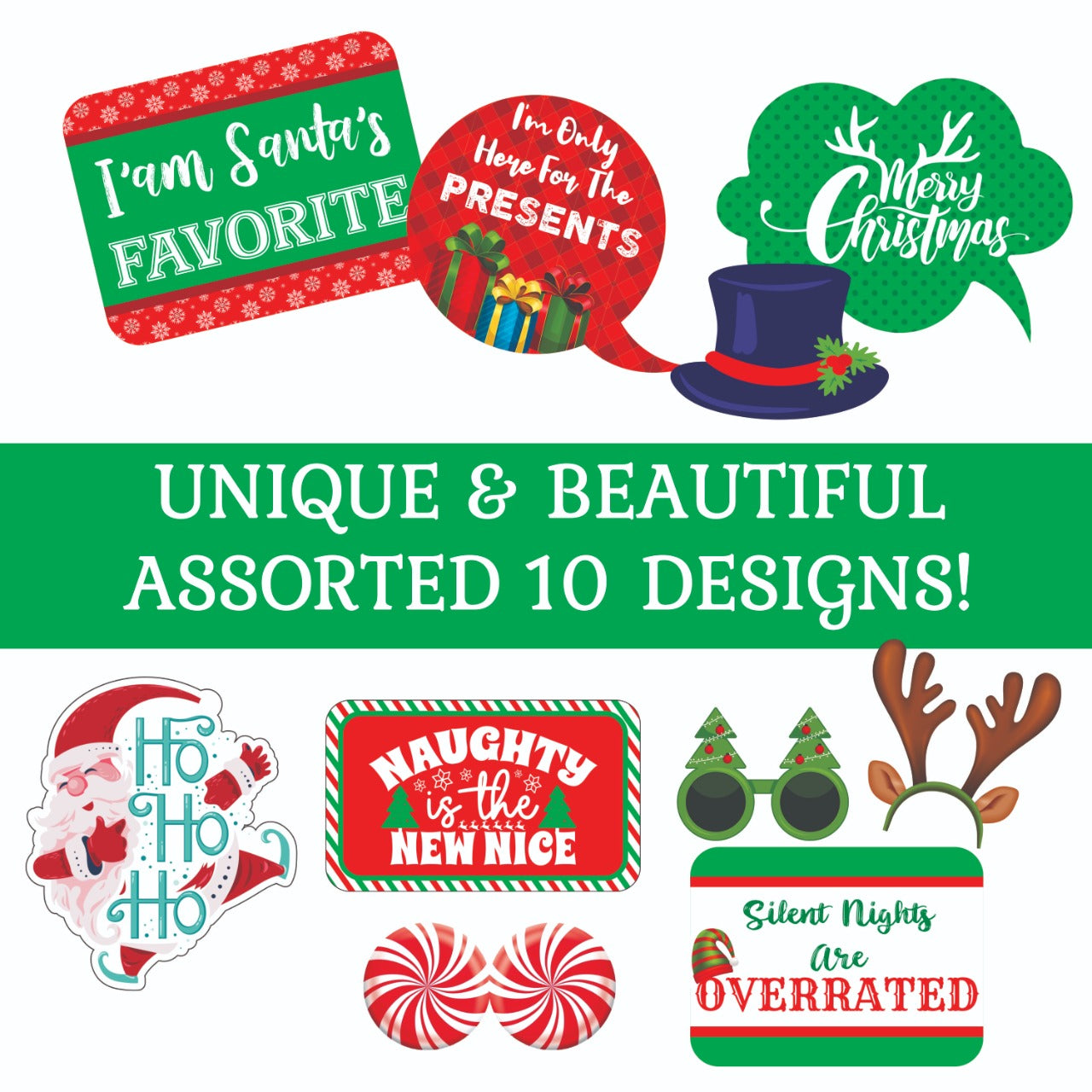 Christmas Theme – Props Pack (10 pcs)