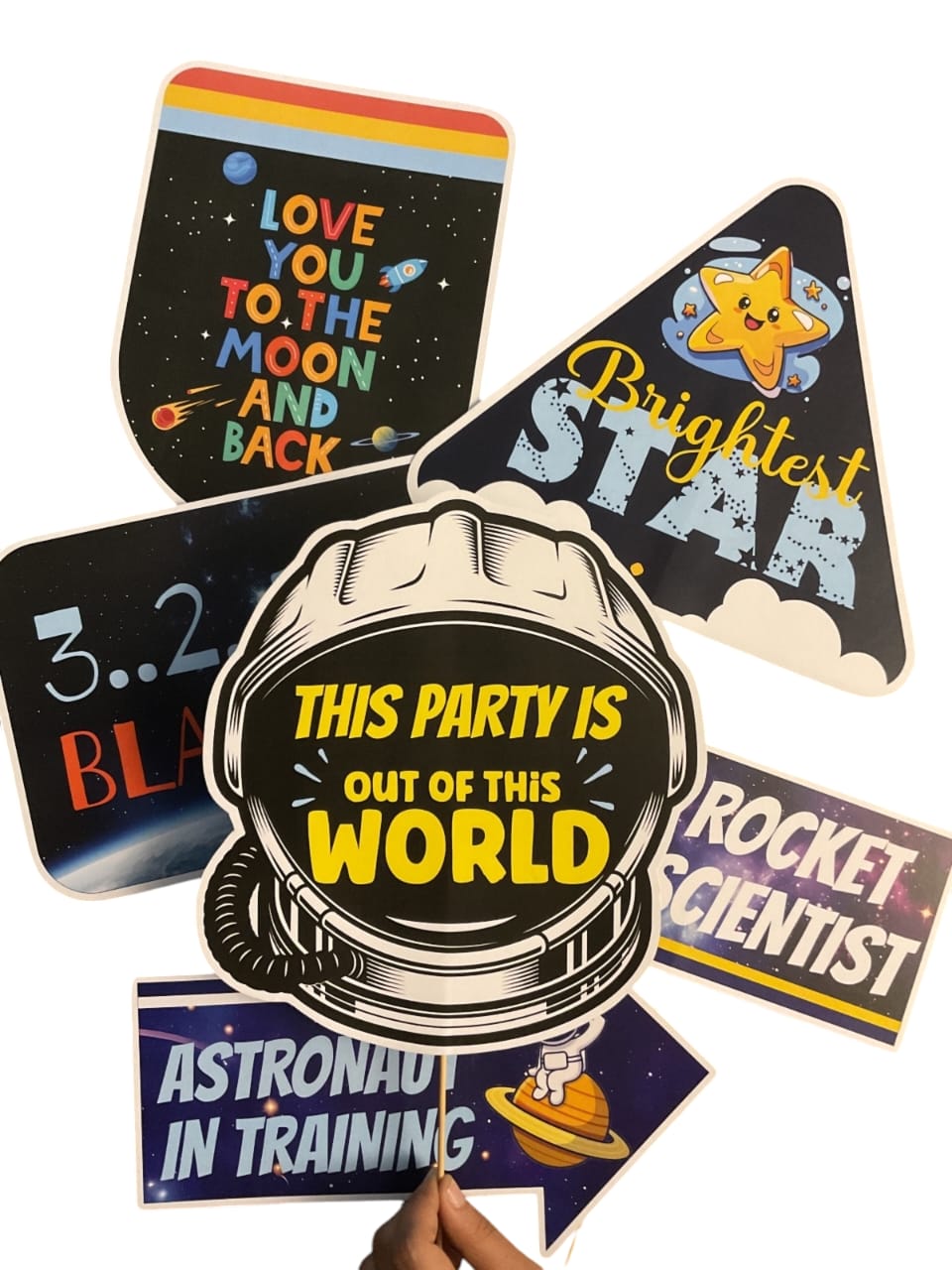 Space Theme – Props Pack (6 pcs)
