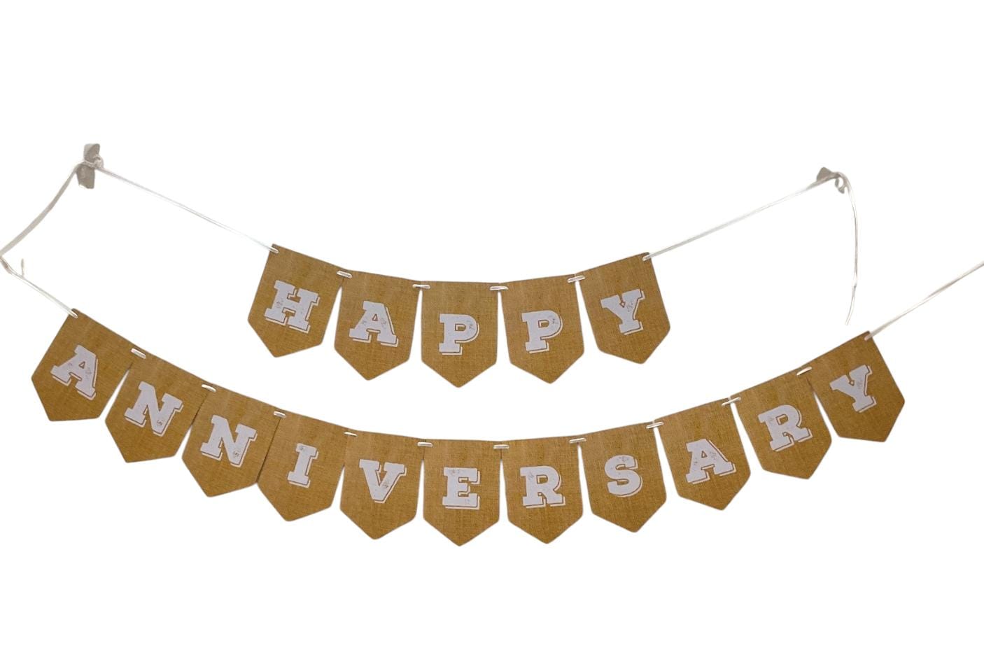 HAPPY ANNIVERSARY BANNER