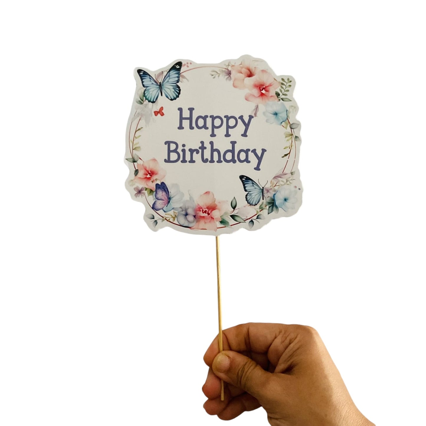 Butterfly Theme Cake Topper – Pack of 1