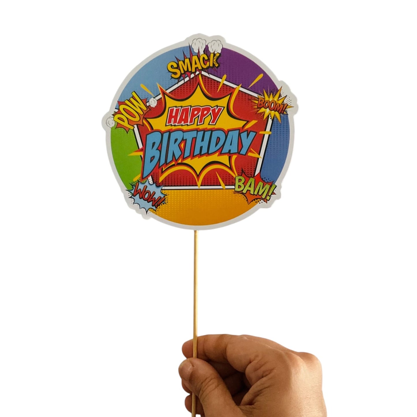 Avengers Theme Cake Topper – Pack of 1