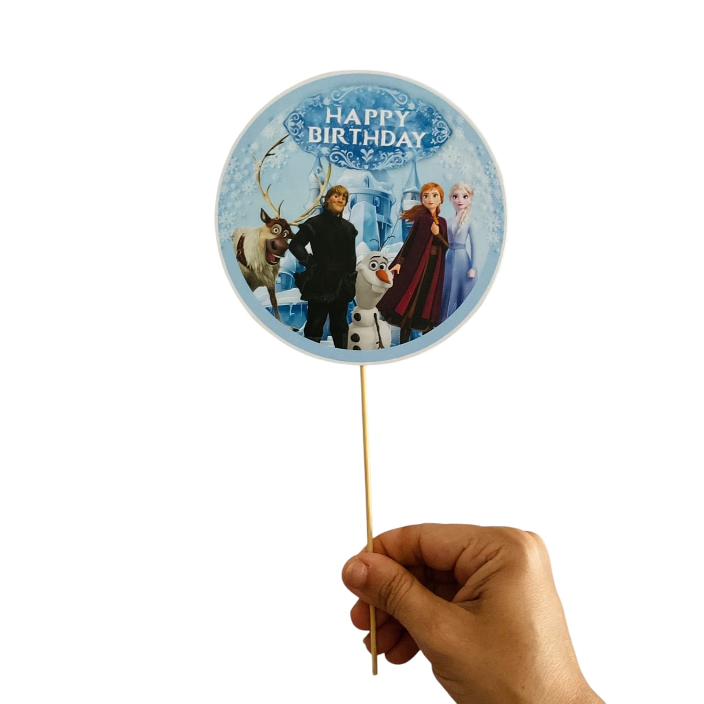 Frozen Theme Cake Topper – Pack of 1