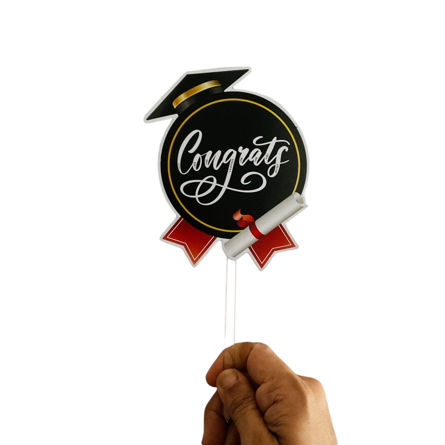 Graduation Cake Topper – Pack of 1