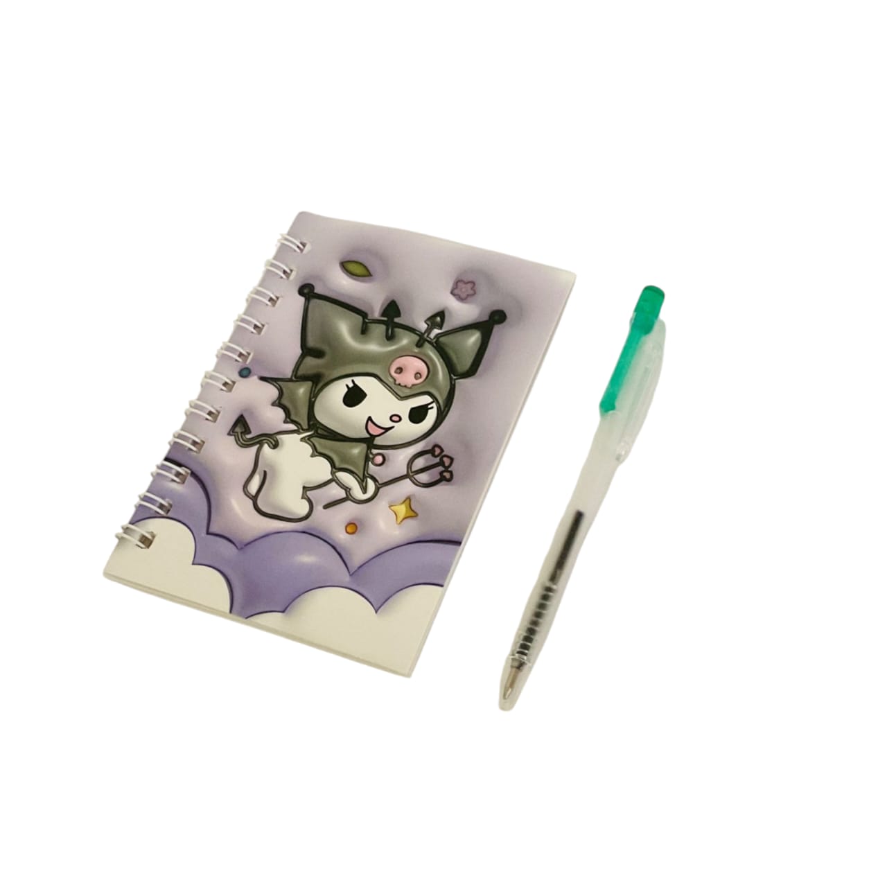 Kuromi mini diary with pen