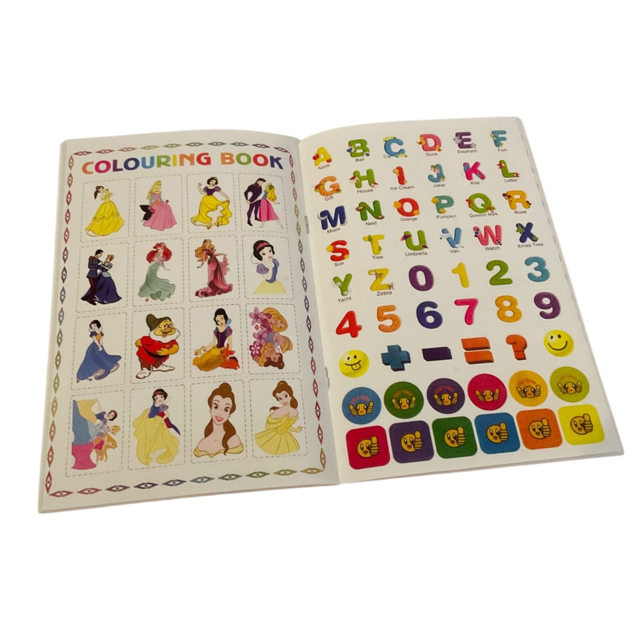 Coloring & Sticker Book