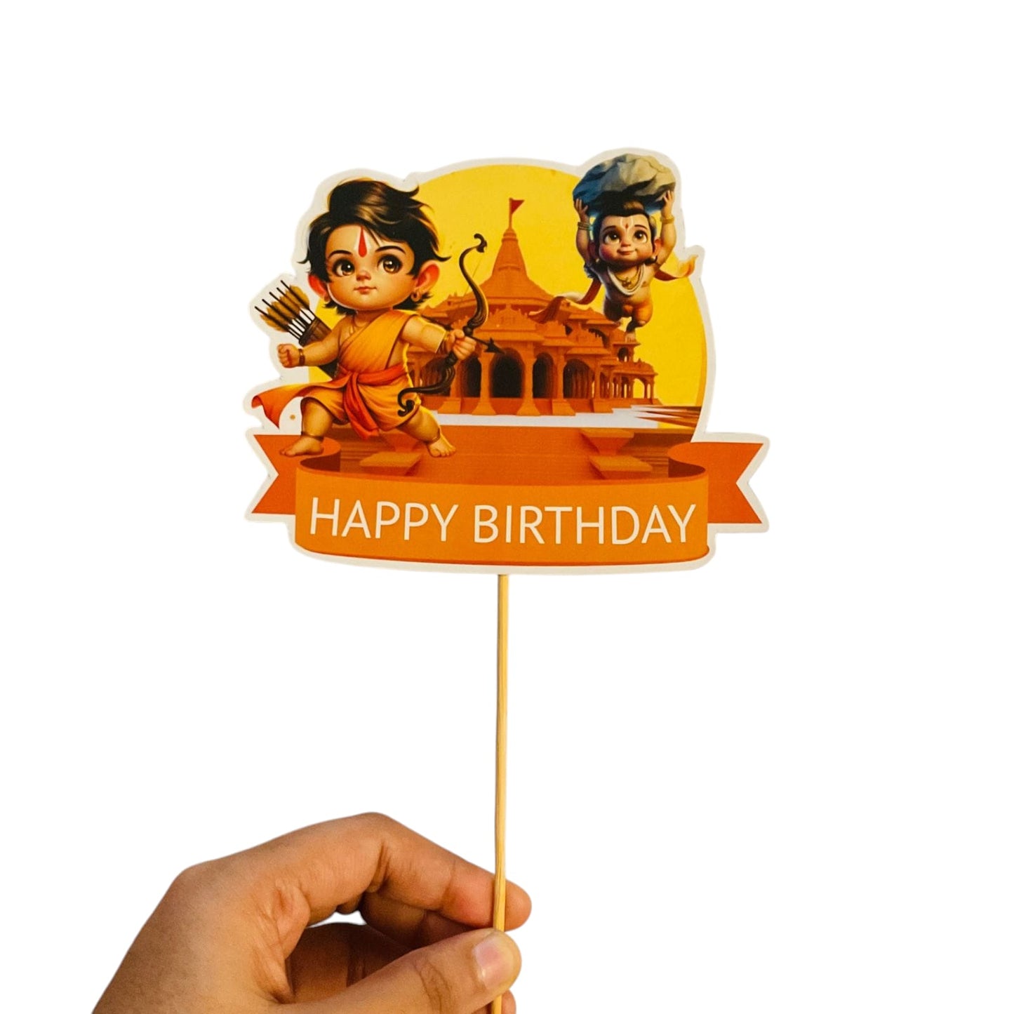 Ramayana Theme Cake Topper – Pack of 1