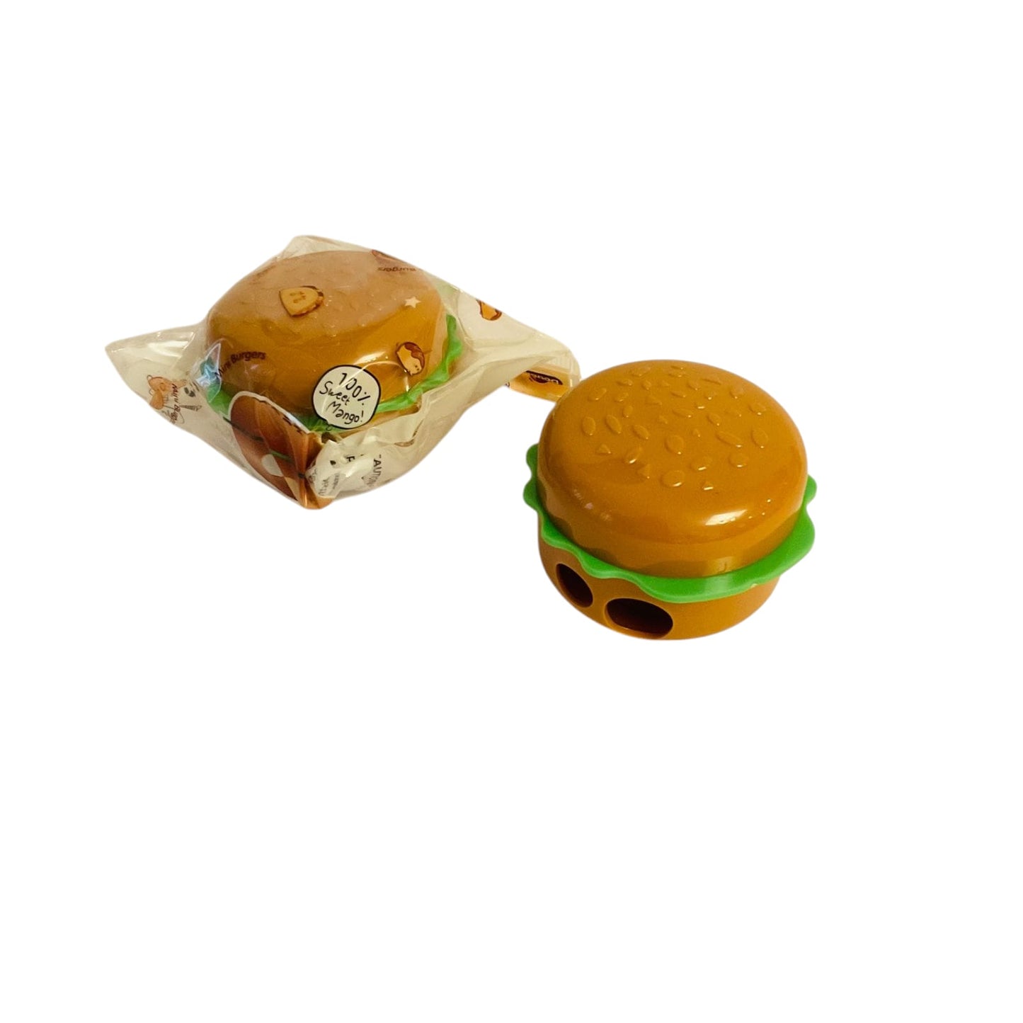Burger shape mini sharpener