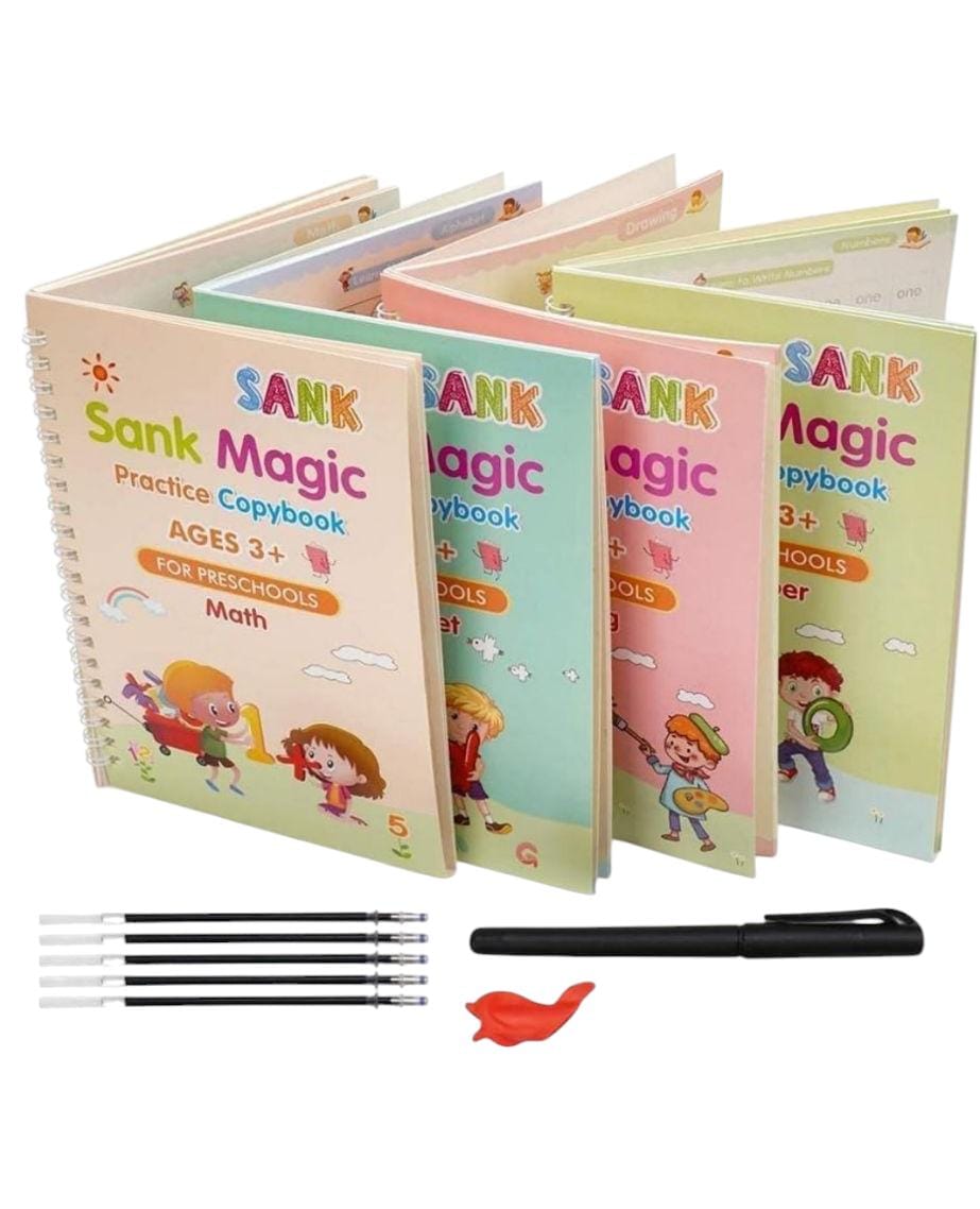 Pre school sank magic book set of 4 books