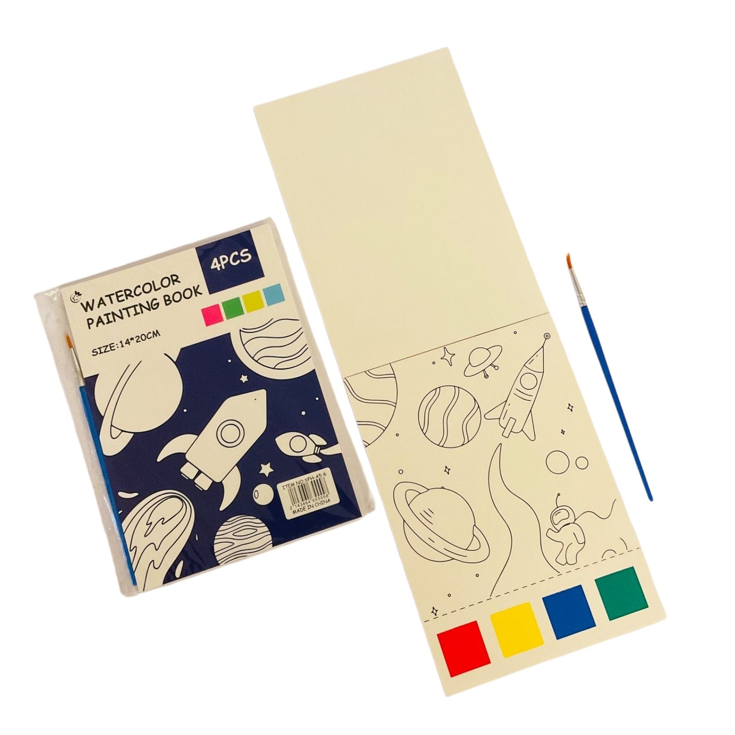 Watercolor painting book