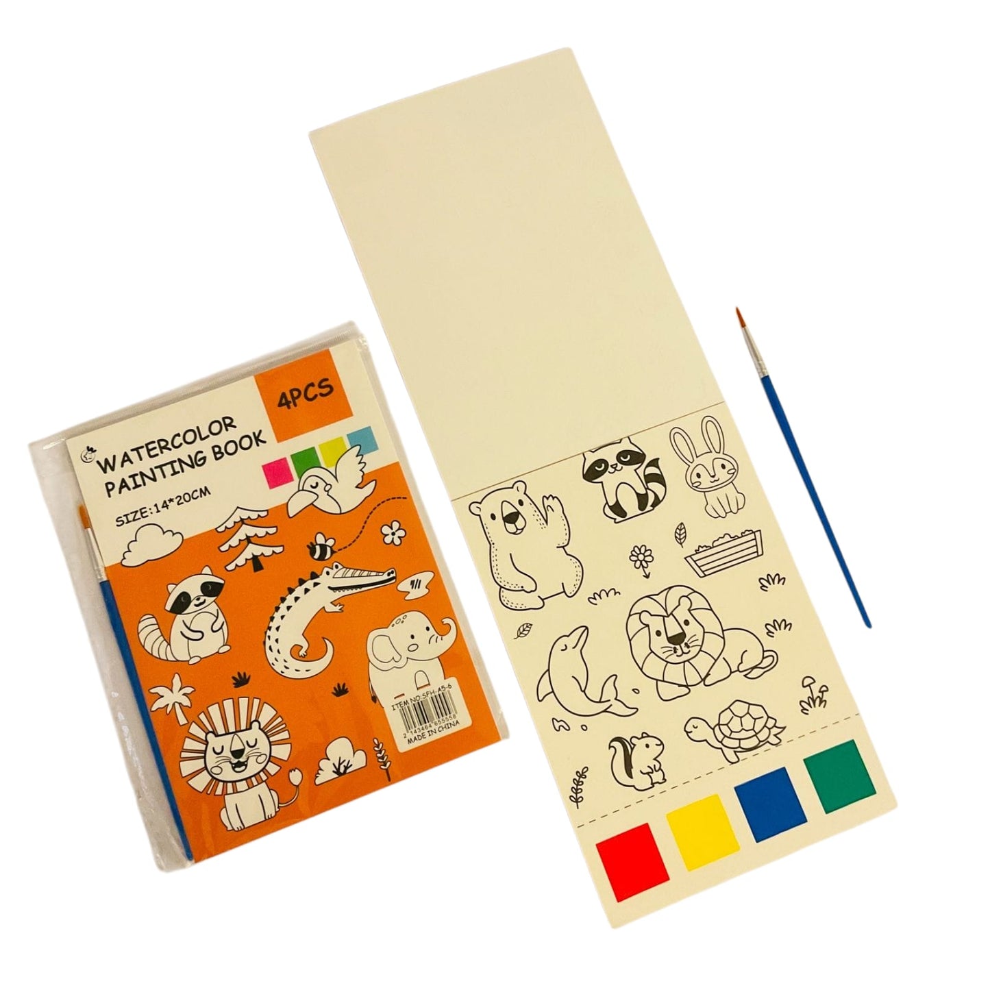 Watercolor painting book