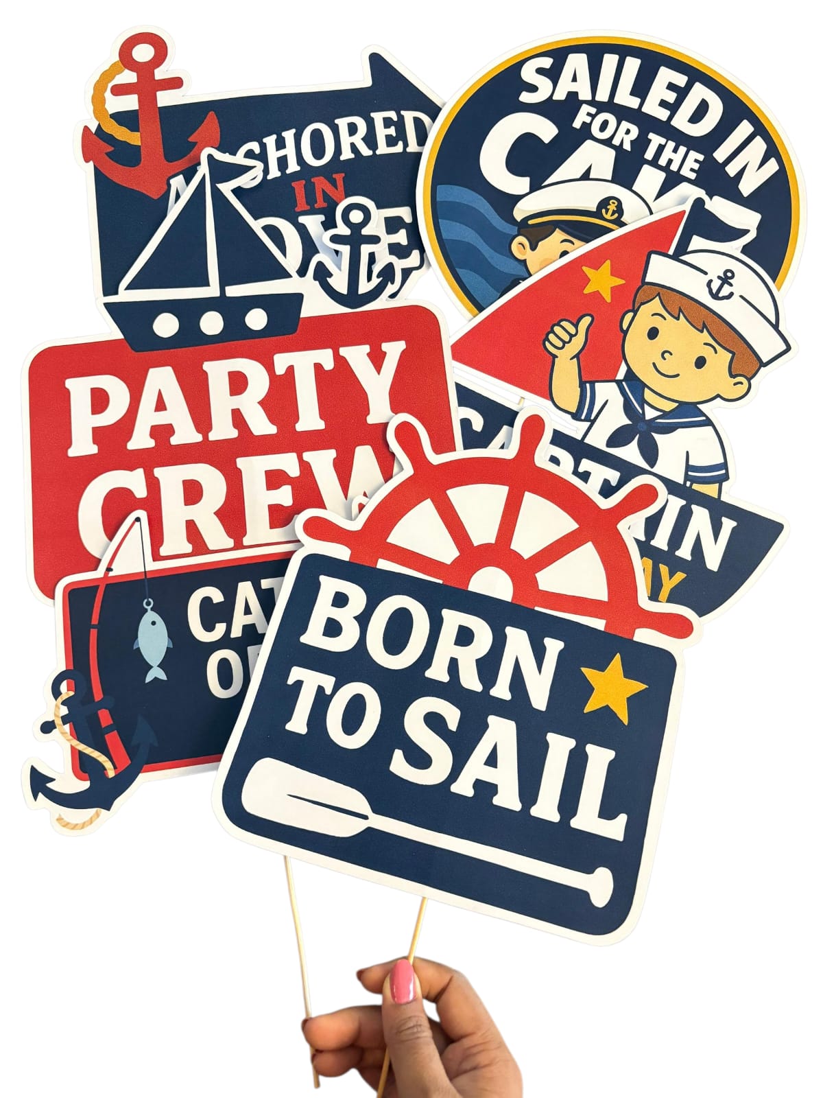 Nautical Theme – Props Pack (6 pcs)