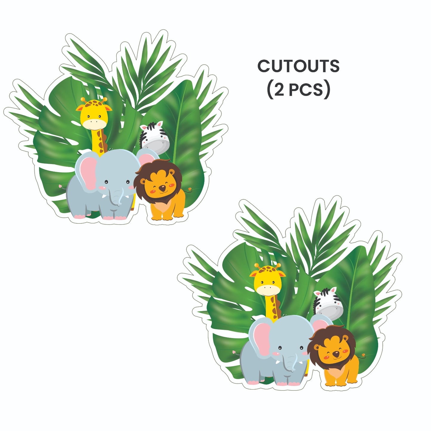 Jungle Theme – Cutout Pack (2 pcs)