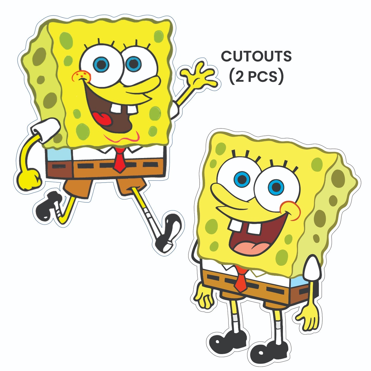 SpongeBob Theme – Cutout Pack (2 pcs)