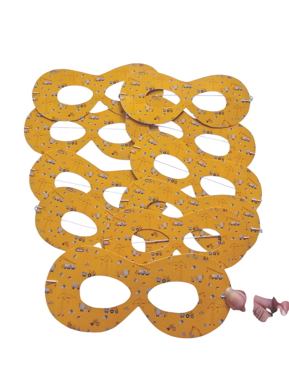 Construction theme: Eye Mask