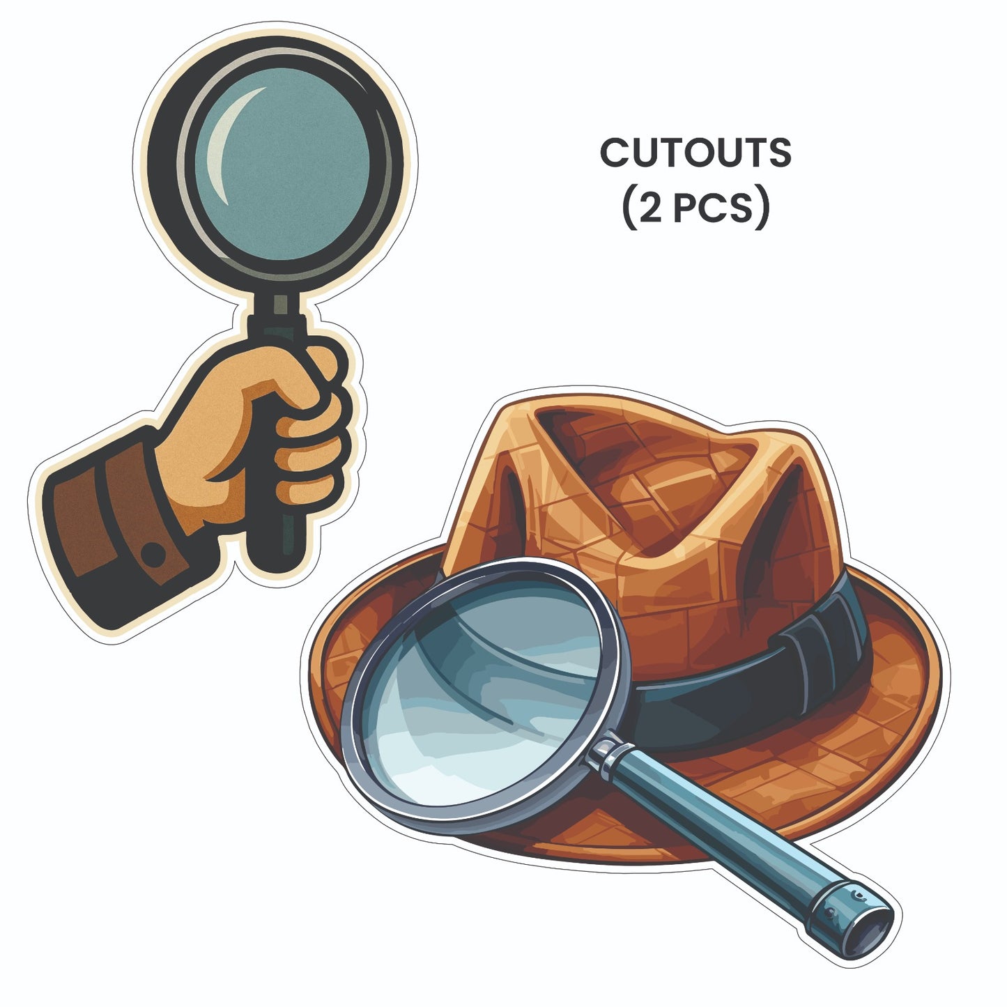 Detective Theme – Cutout Pack (2 pcs)