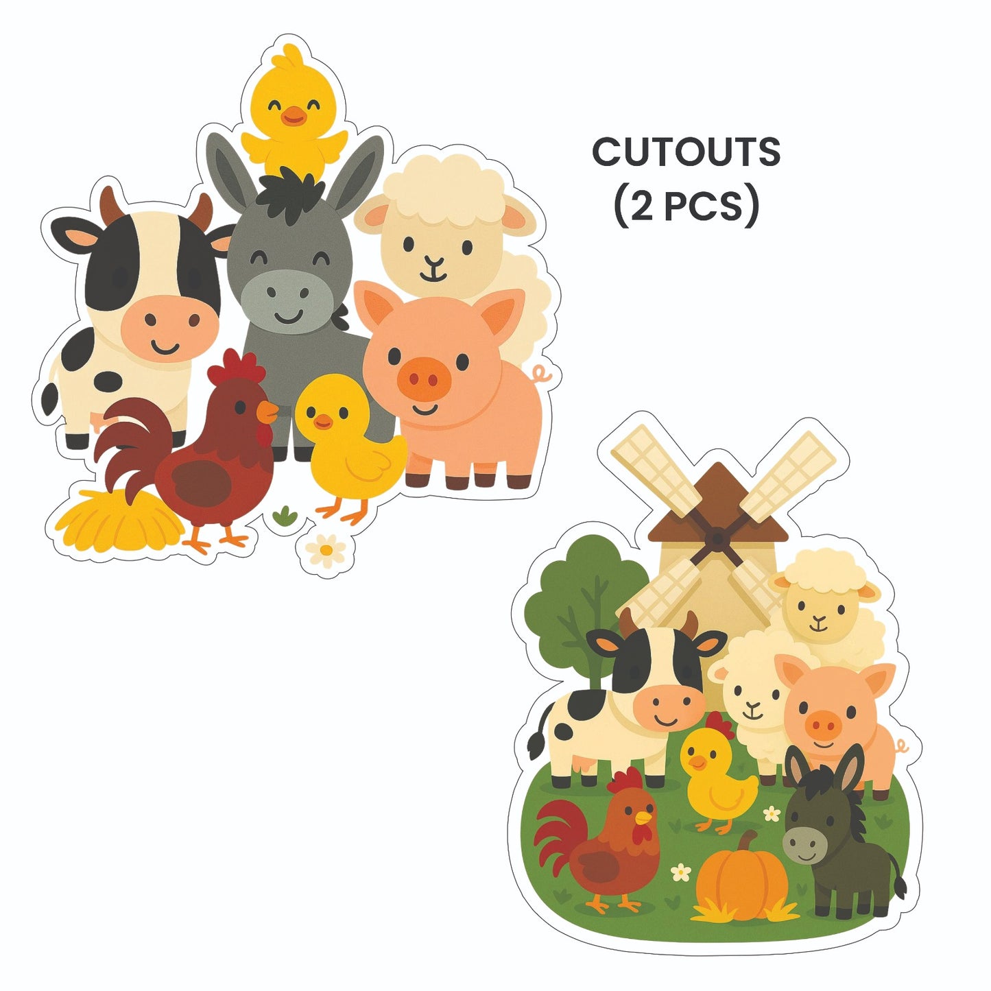 Farm Theme – Cutout Pack (2 pcs)