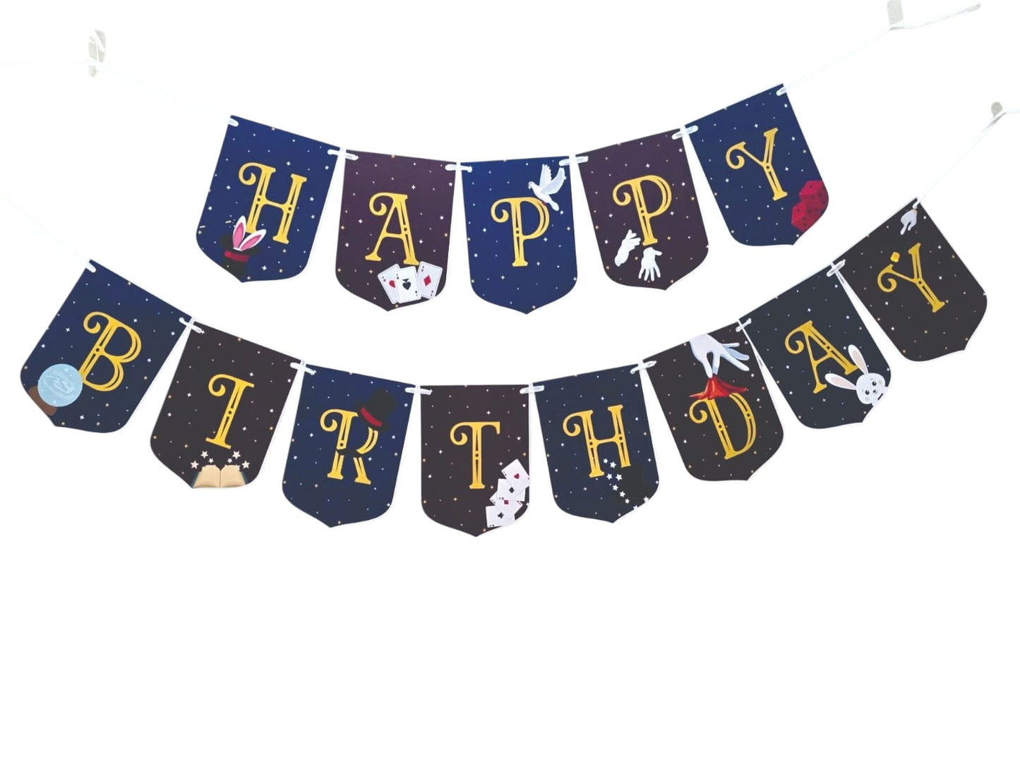 Magic theme: Happy Birthday Banner