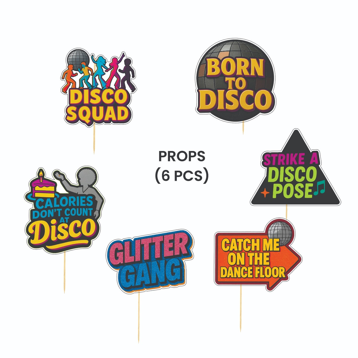 Retro Theme – Props Pack (6 pcs)