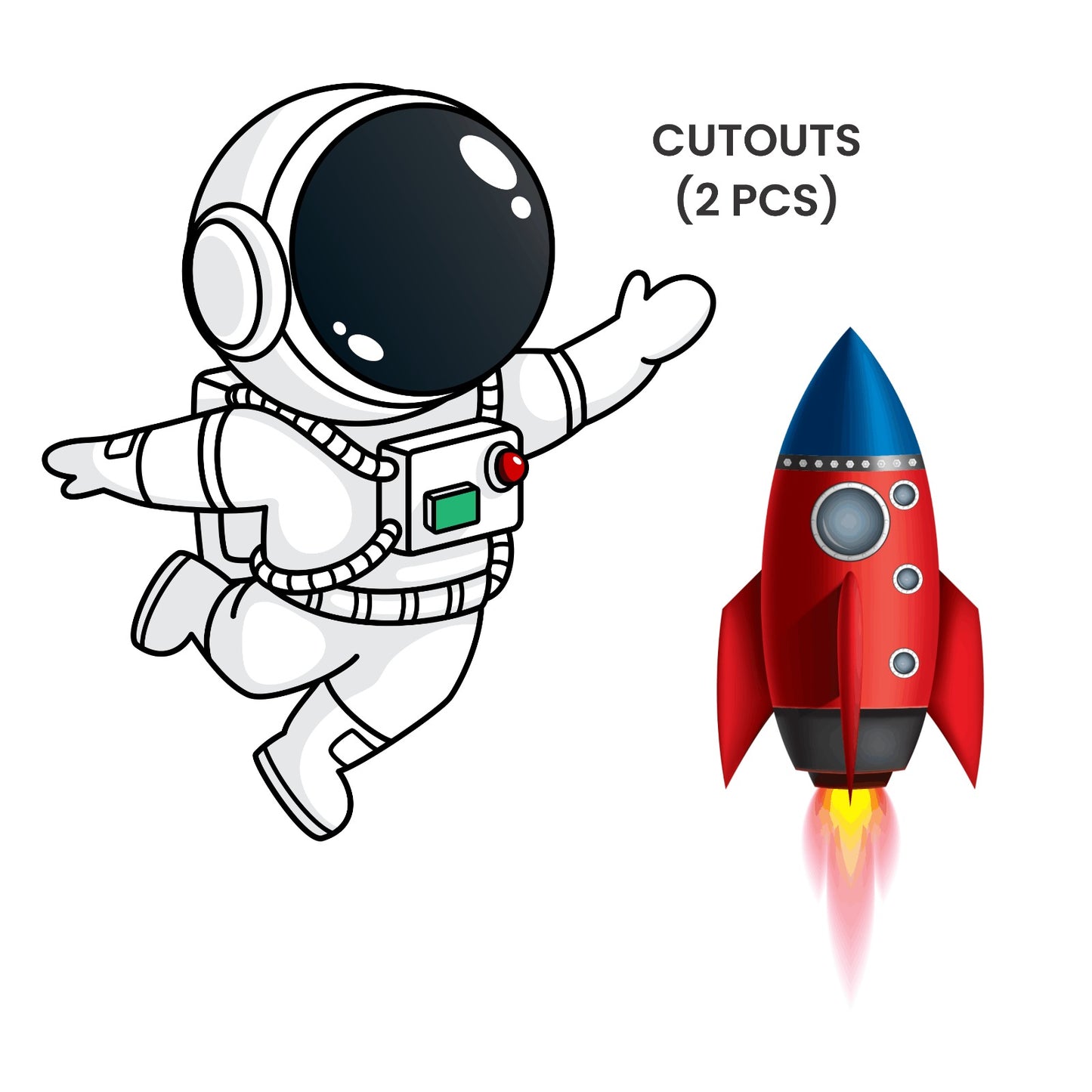 Space Theme – Cutout Pack (2 pcs)