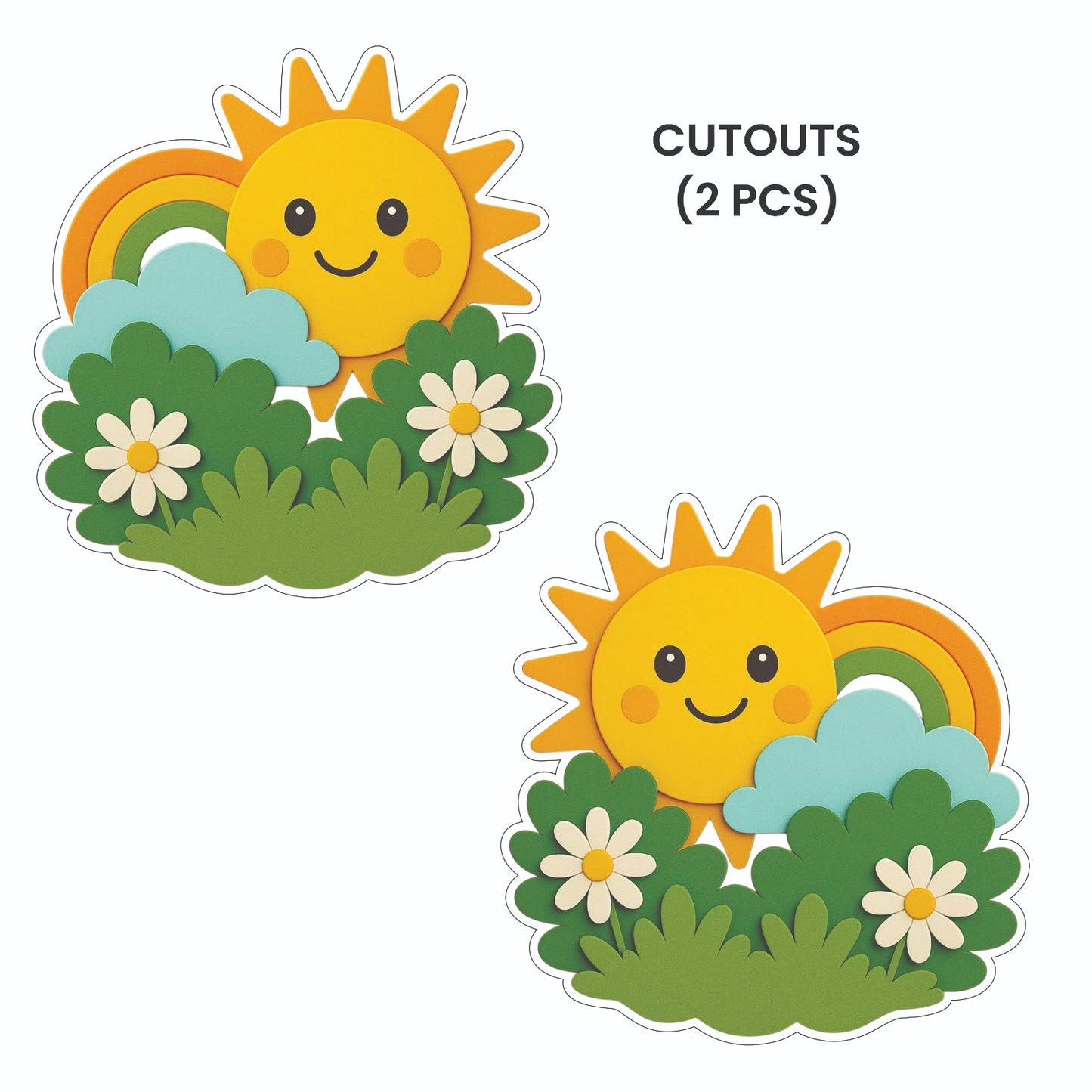 Sunshine Theme – Cutout Pack (2 pcs)