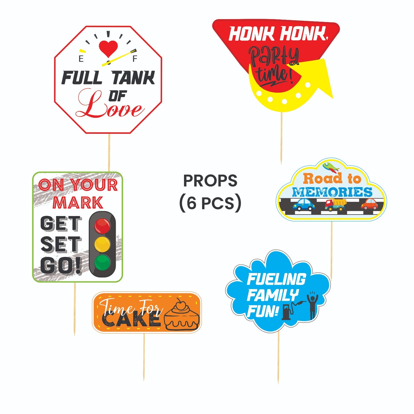 Vehicle Theme – Props Pack (6 pcs)