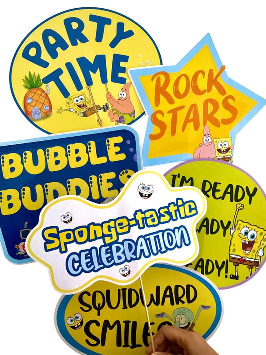 Sponge Bob Theme – Props Pack (6 pcs)