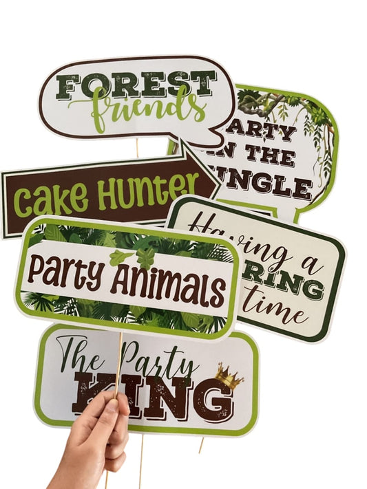 Jungle Bug Theme – Props Pack (6 pcs)