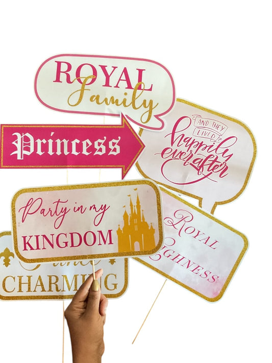 Princess Theme – Props Pack (6 pcs)