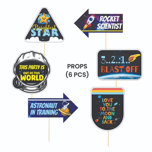 Space Theme – Props Pack (6 pcs)
