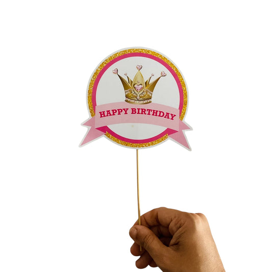 Princess Theme Cake Topper – Pack of 1