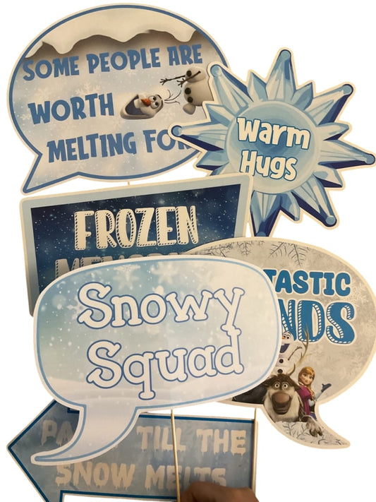 Frozen Theme – Props Pack (6 pcs)