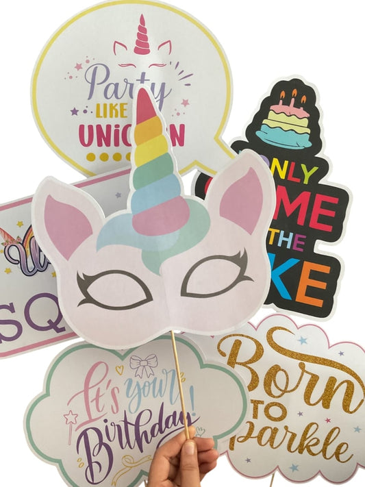 Unicorn Theme – Props Pack (6 pcs)