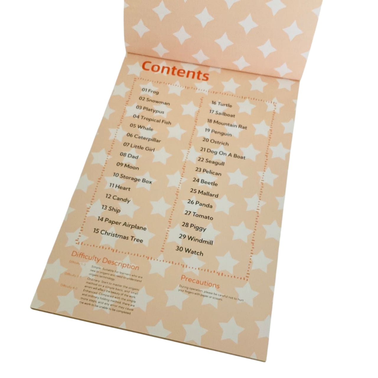 Pre-Intermediate Level Origami Kit