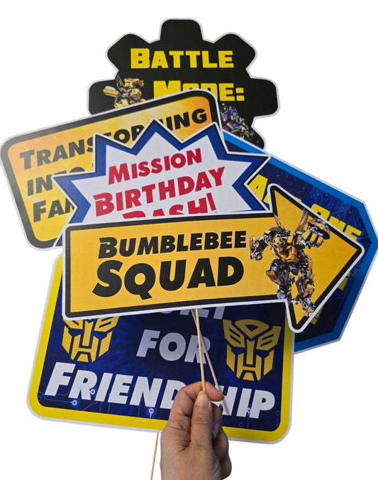 Transformers Theme – Props Pack (6 pcs)