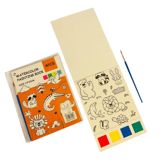 Watercolor painting book