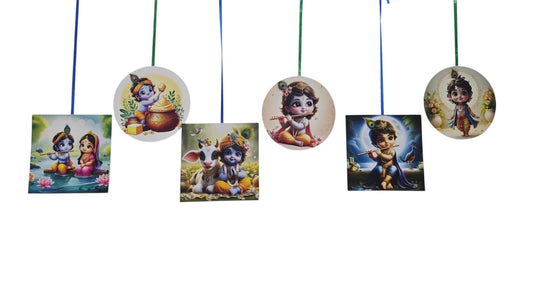 Krishna Theme – Danglers Pack (6 pcs)