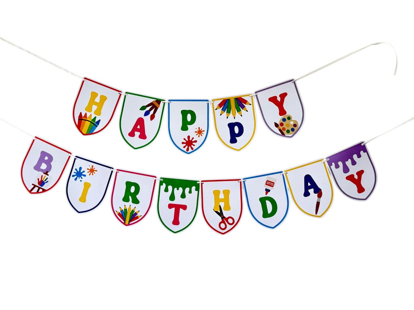 Art and Craft theme: Happy Birthday Banner