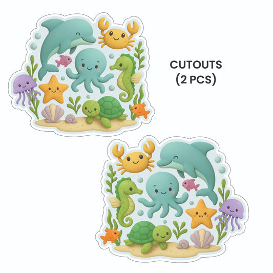 Underwater Theme – Cutout Pack (2 pcs)