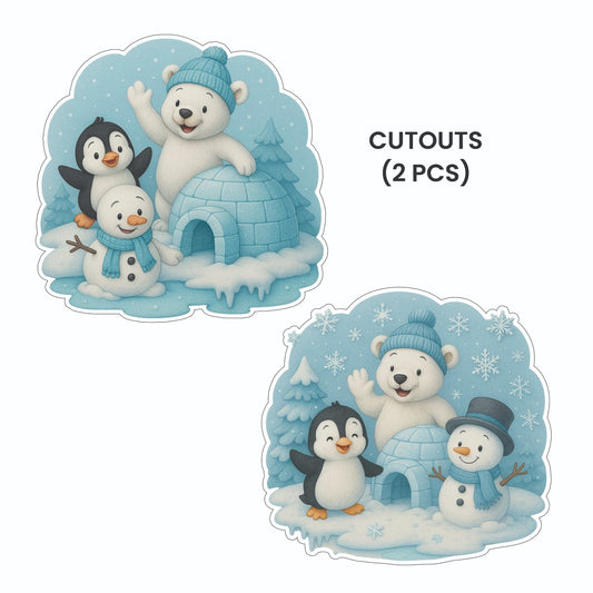 Winter Wonderland Theme – Cutout Pack (2 pcs)