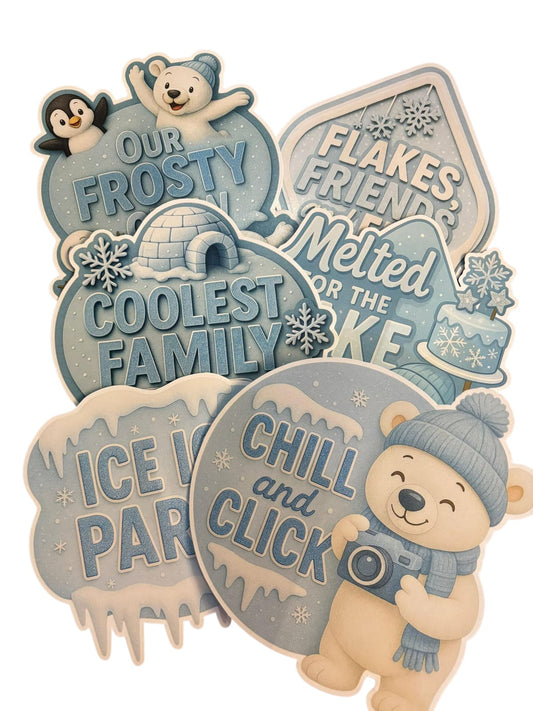 Winter Wonderland Theme – Props Pack (6 pcs)