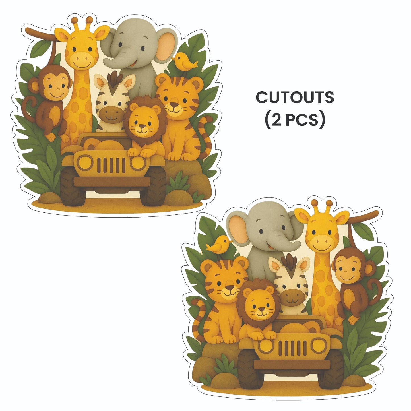 Safari Theme – Cutout Pack (2 pcs)