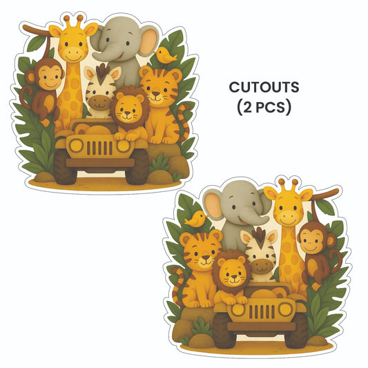 Safari Theme – Cutout Pack (2 pcs)