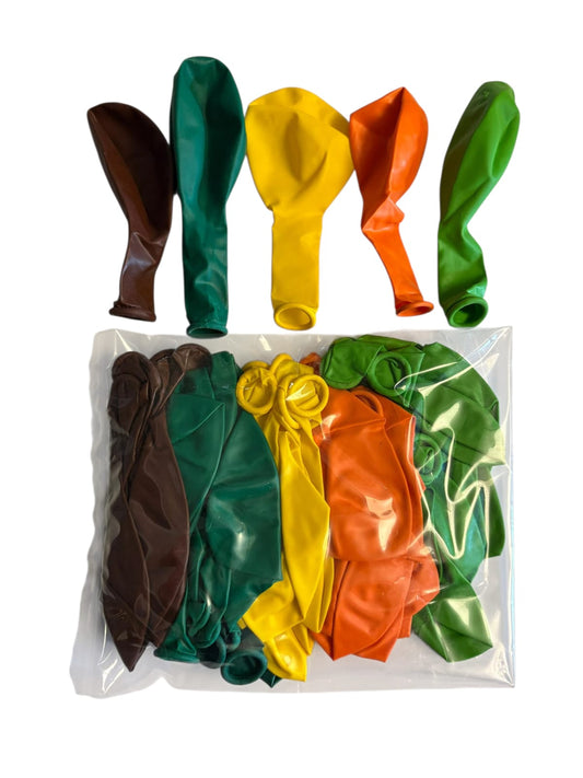 Safari Theme – Balloon Pack (40 pcs)