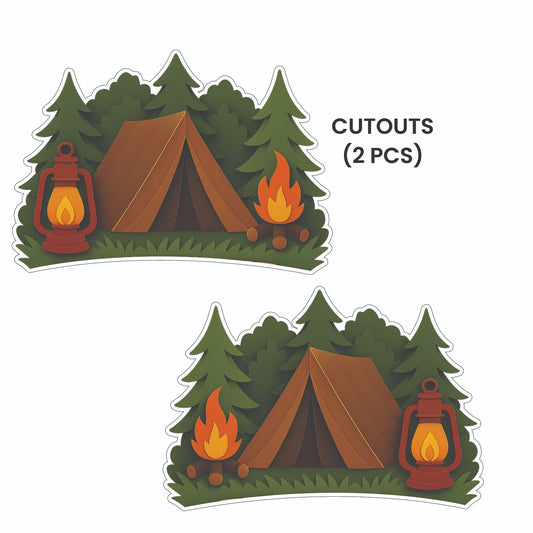 Camping Theme – Cutout Pack (2 pcs)